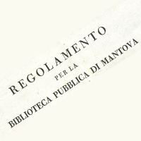 Regolamento delle Biblioteche Comunali
